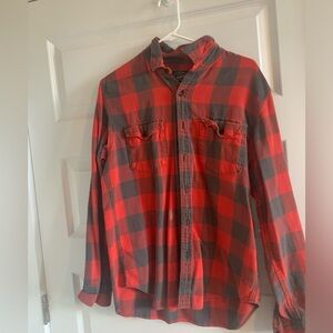 J Crew Flannel Button Down